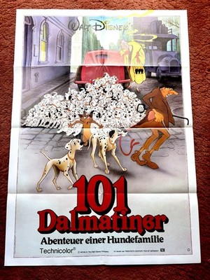 101 Dalmatiner Kinoplakat Poster A1, Walt Disney