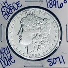 1896 O MORGAN SILVER DOLLAR AUTHENTIC HI GRADE U.S. MINT COIN RARE KEY DATE 5071