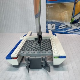 LEGO CITY 60149 Gel&auml;ndewagen Katamaran gebraucht With Manuals.
