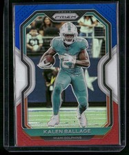 2020 Panini Prizm #14 Kalen Ballage Prizm Red White and Blue