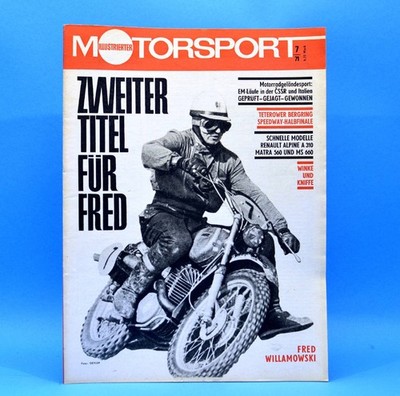 DDR Illustrierter Motorsport IMS 7 1971 Renault Alpine Matra Teterow Surtess L