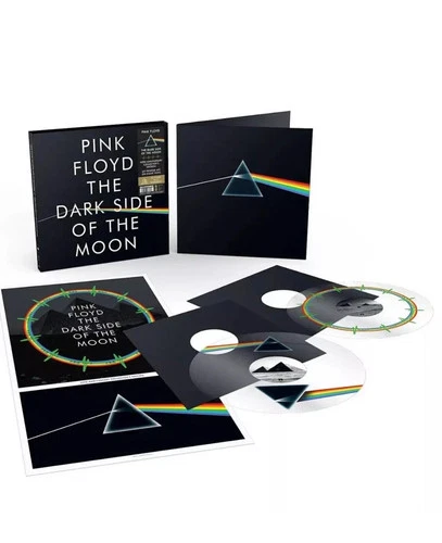 Pink Floyd, Dark Side Of The Moon 50th Ann Sealed Clear Vinyl /Picture Disc 2LP
