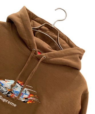 SUPREME Supreme Cop Car Hooded Sweatshirt Size: Small Brown Men | eBay 