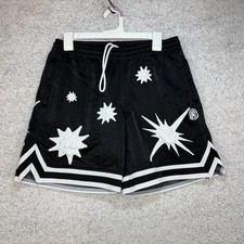 Billionaire Boys Club BBC Stardust Black Shorts Size Small 811-4104-BLK