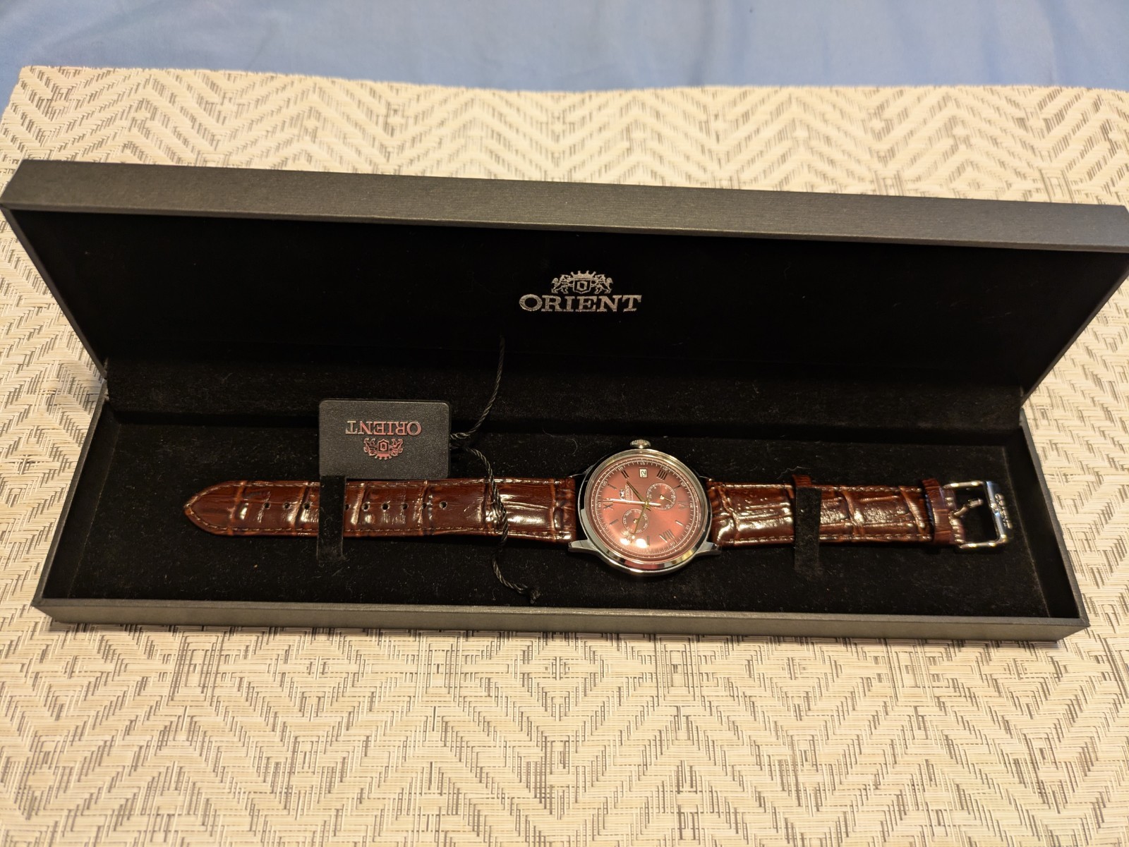 Mint Orient Bambino Version 8 Automatic Watch Use… - image 9