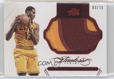 2014-15 Panini Flawless Patch Ruby 3/15 Tristan Thompson #PT-TT Patch 3d3