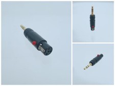 DIY Adapter mini-jack 3.5mm 1/8" Plug Male to Mini-XLR TA4F 4pin for Microphones
