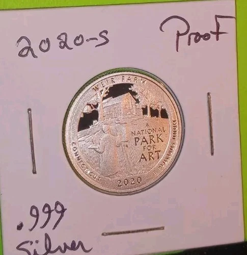 2020-S America the Beautiful Quarters — photo from the most recent tracked eBay sale