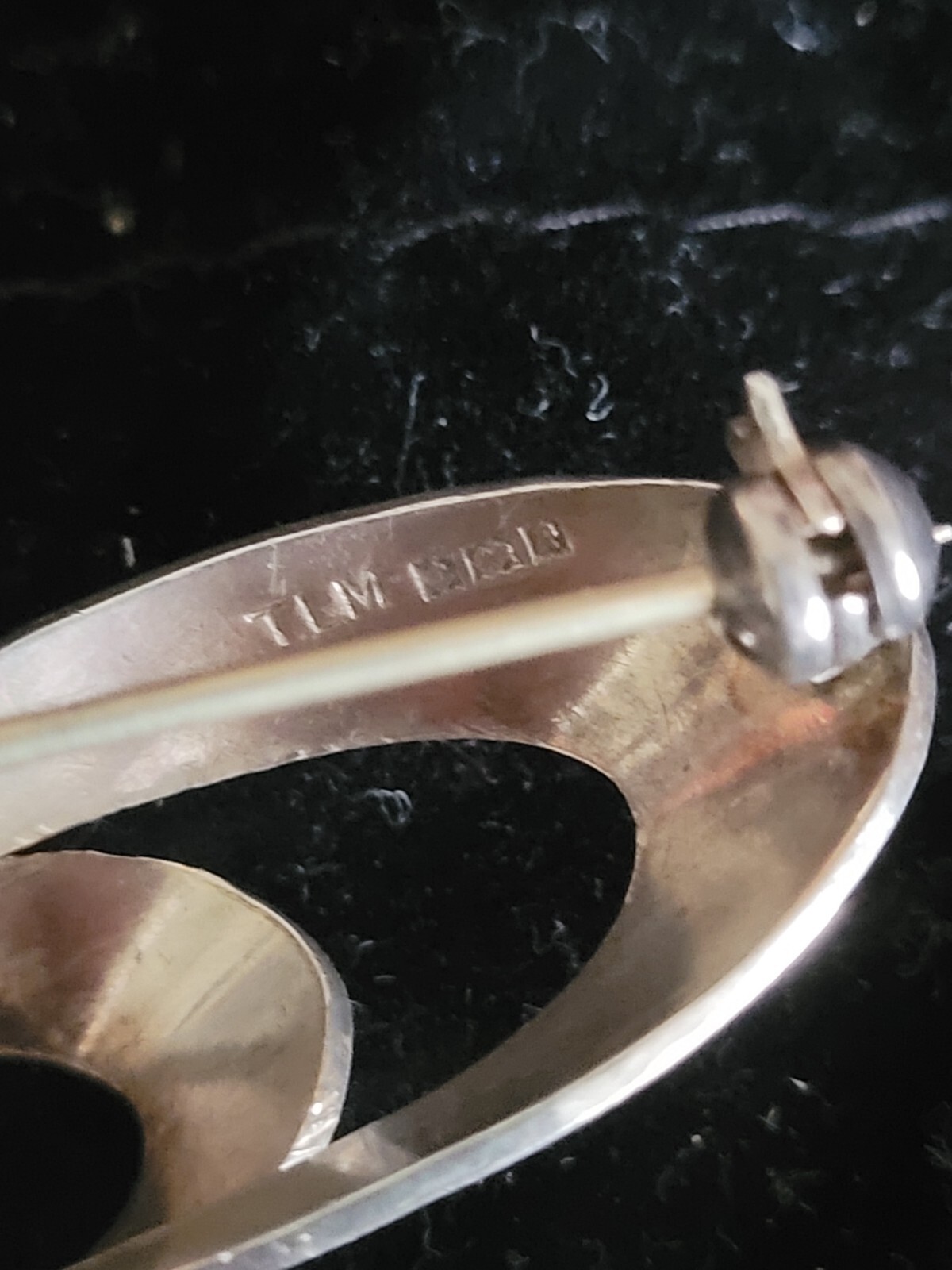 Beautiful Solid Silver Brooch By Thomas lyster Mo… - image 5