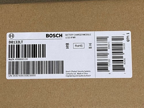 Bosch D8132LT Battery Charger Module Less Transformer (NEW Sealed Box) - Picture 3 of 4