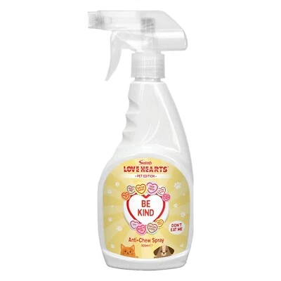 Dog Anti-Chew Spray, 500 ml, Bittrex Formula, Swizzels Love Hearts