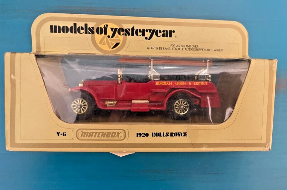 LOT-3 NEW Matchbox Models of Yesteryear 1920 Rolls Royce FIRE TRUCKS Y-6-ENGLAND - Image 2 of 4