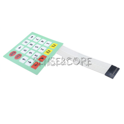 5PCS 4x5 Matrix Array Membrane 4*5 Keys Switch Keyboard Keypad for Arduino-