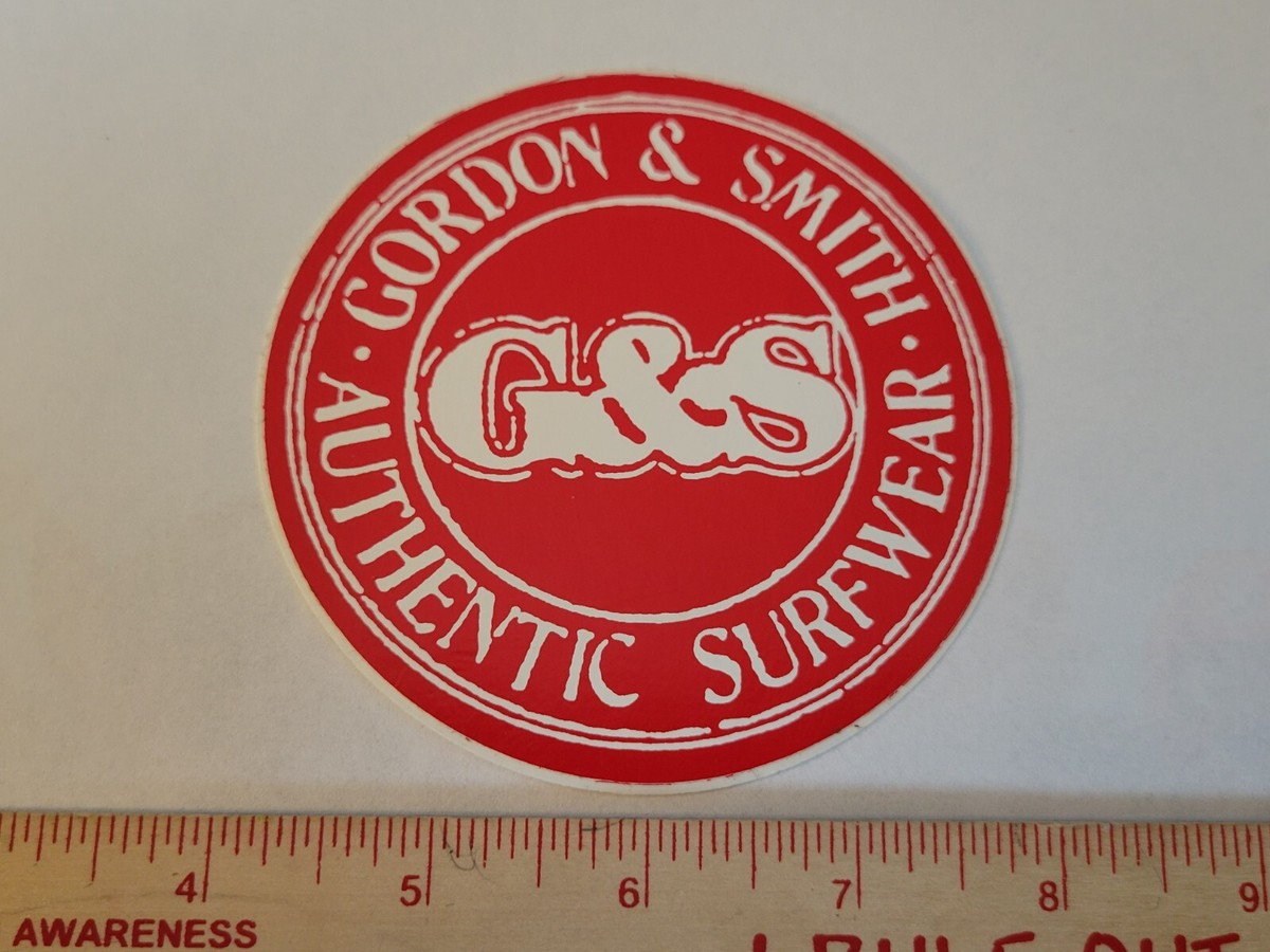 スケートボード G&S Vtg Skateboard Sticker G&S Vtg Skateboard Sticker