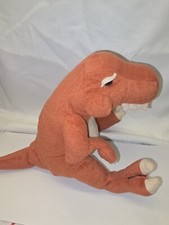 2013 Geoffrey / Toys R Us 16" Orange T-Rex Dinosaur Dino Stuffed Plush Toy