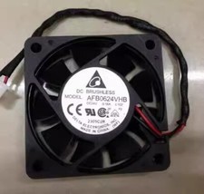 Delta AFB0624VHB DC24V 0.16A 6CM 2-Pin Dual Ball Cooling Fan