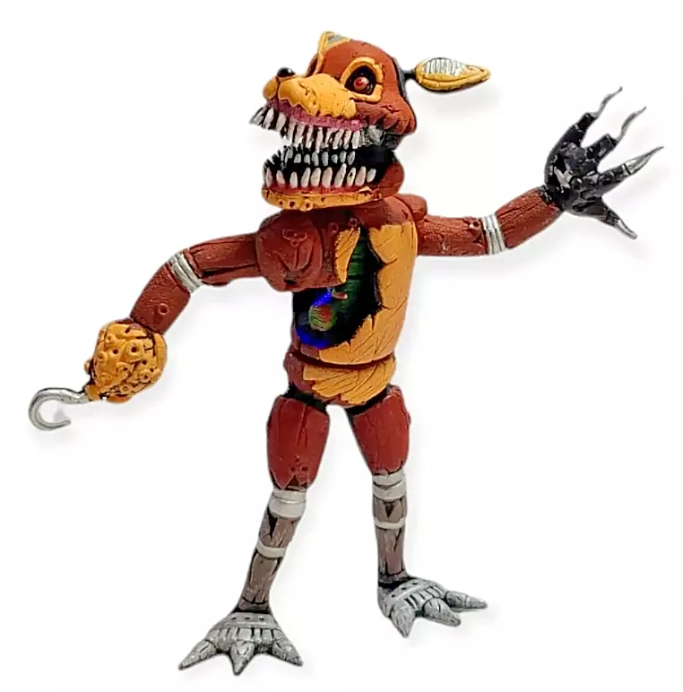 FNAF ANIMATRONIC TWISTED FOXY action figure size 8 Five Nights at Freddy's  ⚡⚡⚡⚡