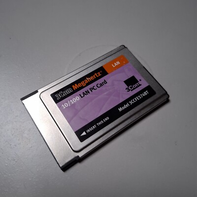 3Com Megahertz 10/100 Lan Pc Card PCMCIA 3CCFE574BT