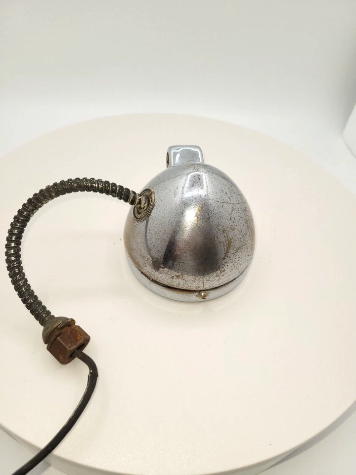 Raro par de luces de capucha de coche Willys Knight vintage ~1928-29 Foto 3 de 4