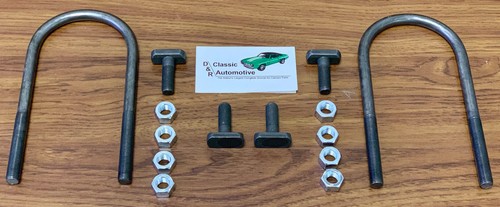 Leaf Spring U-Bolts T-Bolts 14pc Kit w/ Nuts Camaro Firebird Nova **In Stock** - Picture 2 of 7