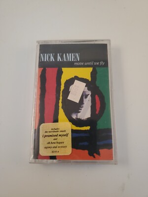 Move Until We Fly Nick Kamen~RARE 1990 Synth Pop Cassette~FAST SHIPPING!!!