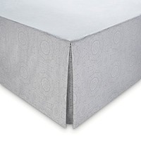 Fable Beaumont Base Valance, Cotton, Silver, King Fable Beaumont Base Valance, Cotton, Silver, King