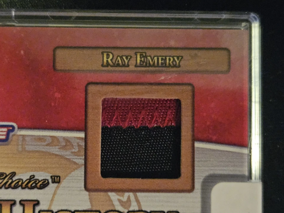 Franchise History Hasek Rhodes Emery Anderson Game Used  Ottawa Senators #/5 - Image 3 of 4