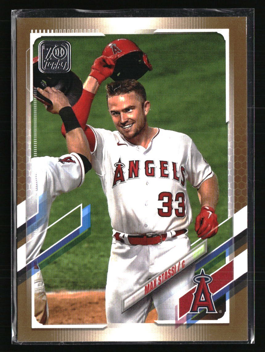 Max Stassi 2021 Topps Gold 1864/2018 #168  Baseball Card
