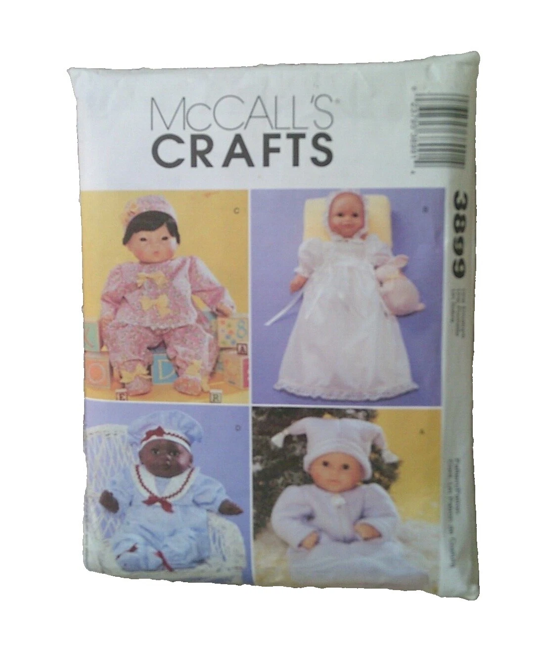 Patrones de costura para Ropa de muñecas sin cortar