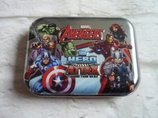 new tin only avengers hero attax trading card game zbox version exclusive