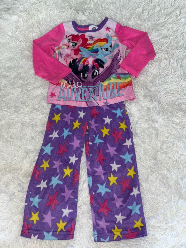My Little Pony “ Hello Adventure” Girls Sz. 4 Pj Set. Adorable - Image 2 of 4