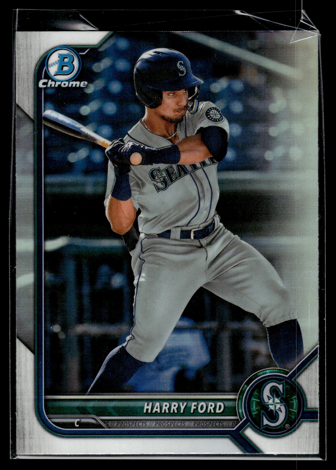 Harry Ford 2022 Bowman Draft Chrome Refractor A Card #BDC-137