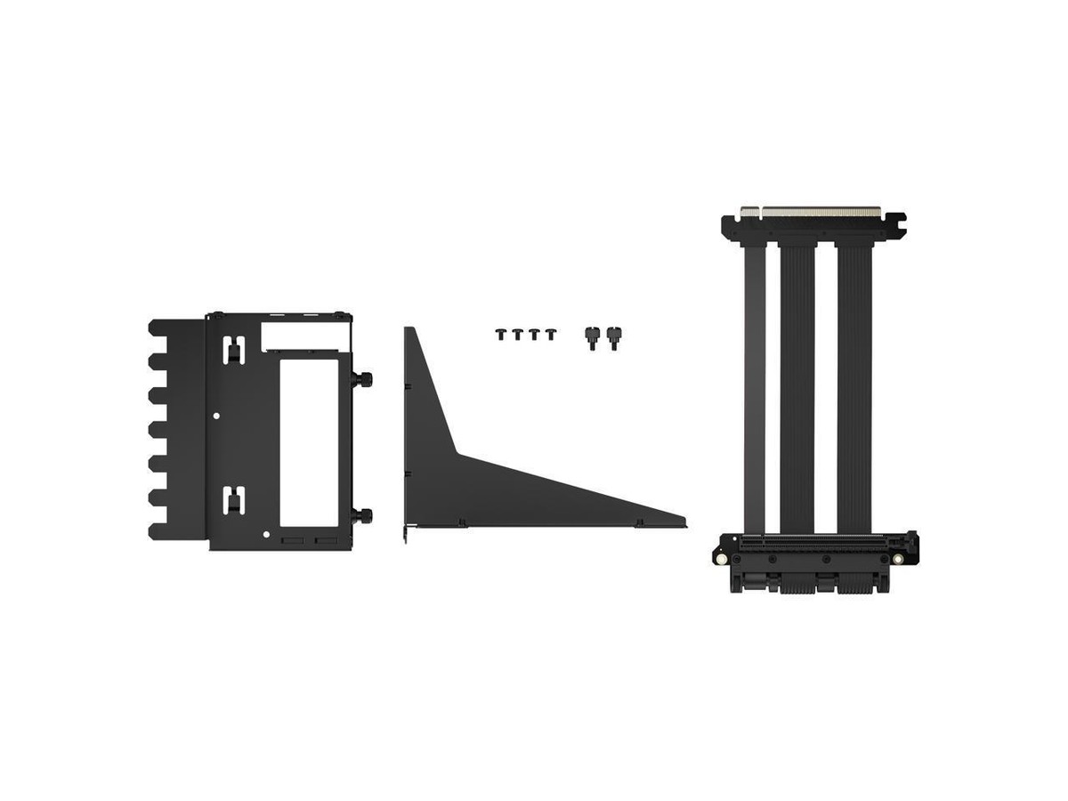 Fractal Design Flex 2 PCIe 4.0 x16 Black Vertical GPU Riser