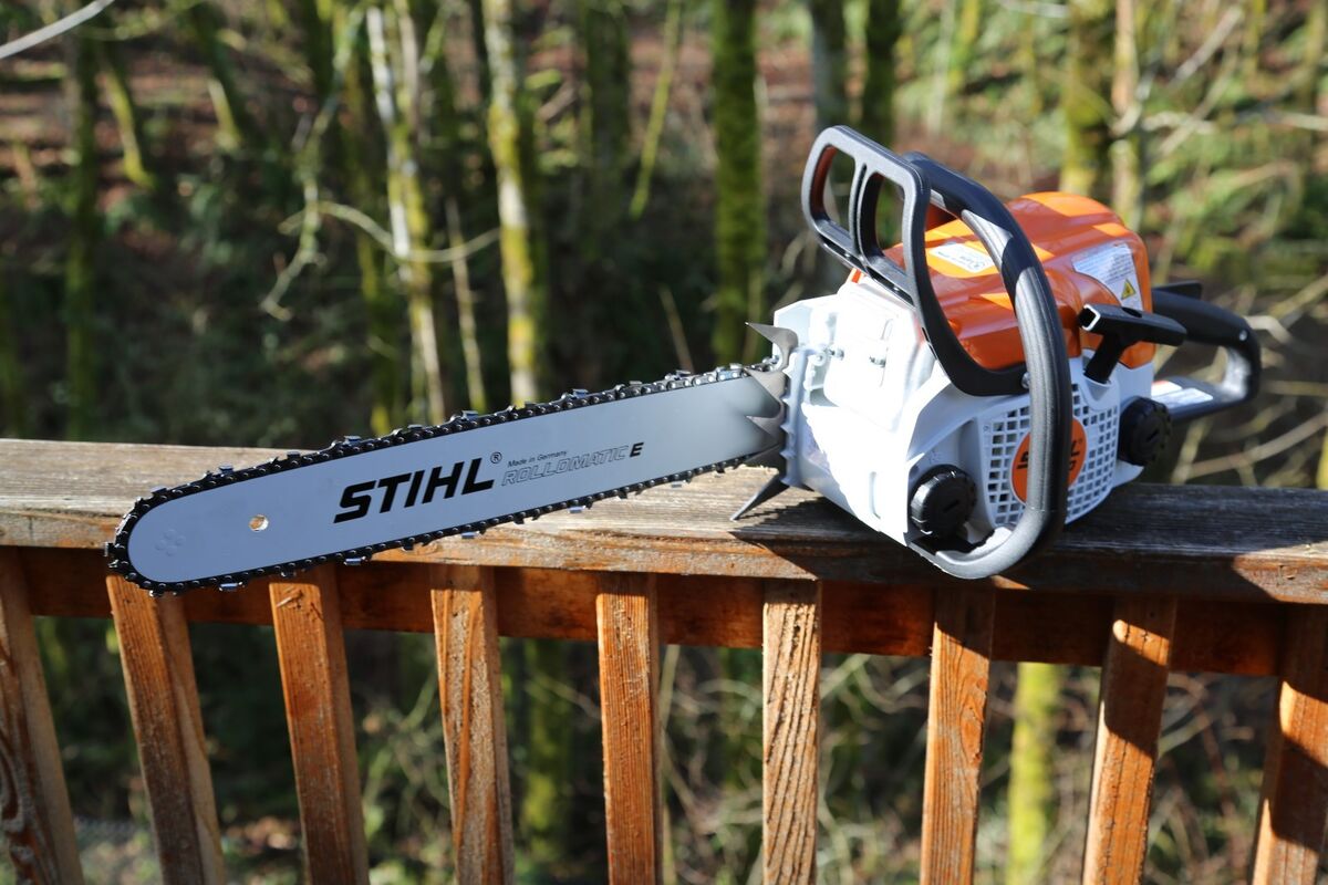 PILTZ Conversion Stihl MS180 HOT SAW 18 inch Stihl bar and Stihl CHAINSAW