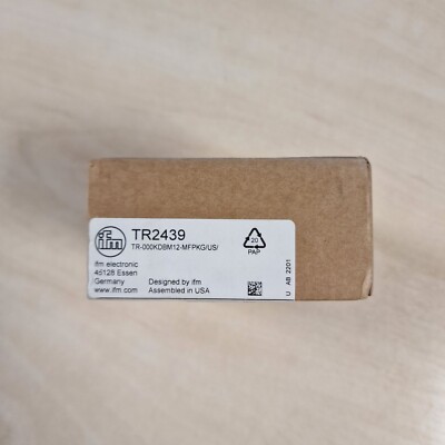 IFM Electronic TR2439 (TR-000KDBM12-MFPKG/US/) evaluation unit with display