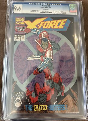 X-Force #2 (Marvel  1991)- 2nd Appearance Of Deadpool- CGC 9.6!