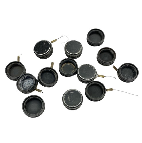 2x Combat Used Trijicon ACOG RCO Low Profile Adjuster Caps USMC US NO Lanyard!