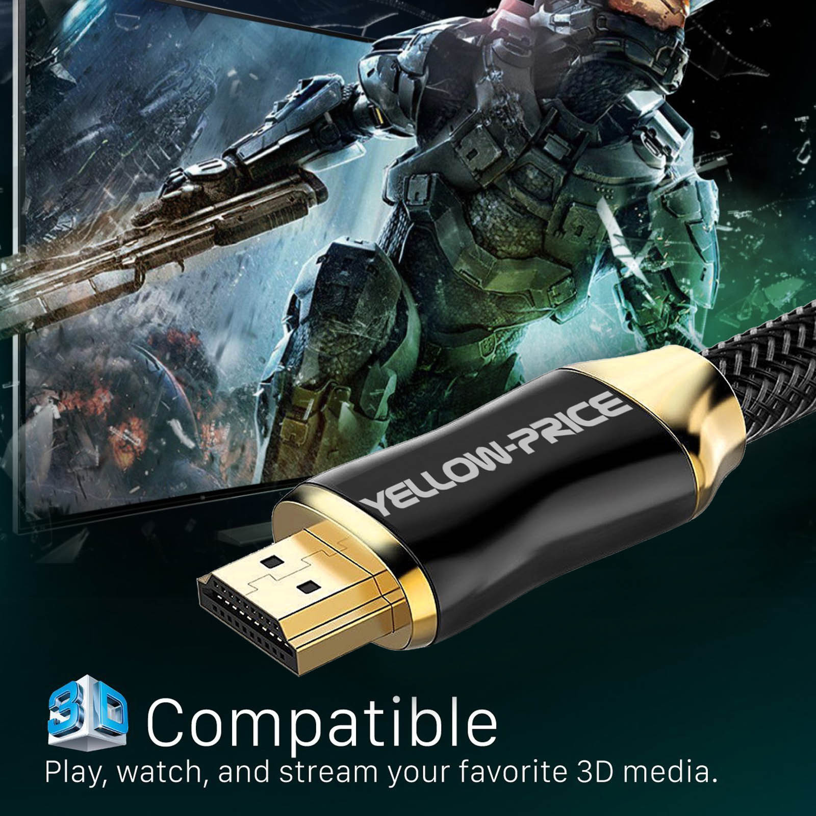 IBRA Avanc&eacute; 7M - C&acirc;ble HDMI 2.0 3D 4K 2160p ARC - TV Son Photo