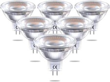 Doright LED Bulb MR16 GU5.3 2Pin Base 3W 2700-3000K Warm White Non Dim Pack of 6