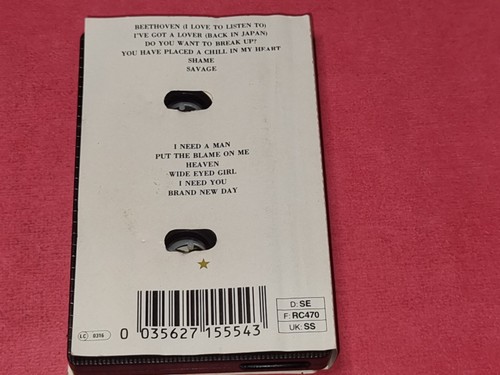 EURYTHMICS - SAVAGE Audio Cassette Tape IN VERY GOOD CONDITION - Picture 2 of 5