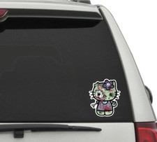 Hello Kitty Zombie Sticker Decal Sticker Car Laptop Free Shipping Kitty