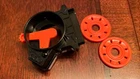 GI Joe 1992 Destro Disk Launcher With 2 Disc Accessory Figure Part Hasbro ARAH