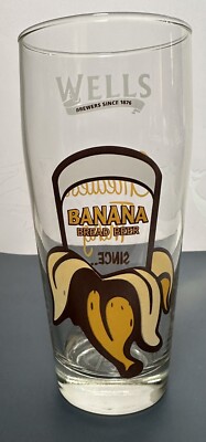 Well's Banana Bread Beer 2x 12oz Glassware
