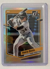 2023 Donruss Baseball Henry Davis Career Stat Line Parallel #d /380