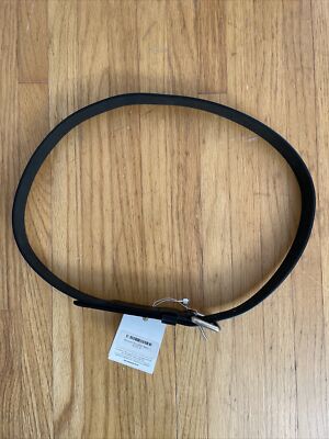NWT Norse Projects Benjamin Belt Black L/XL READ DESCRIPTION