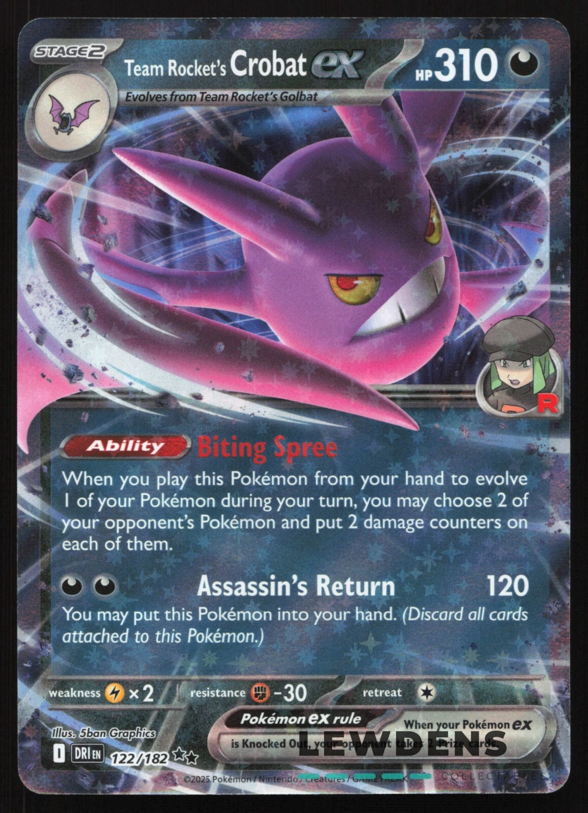 Team Rocket's Crobat ex