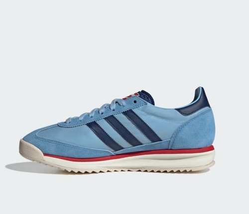 adidas Originals SL 72 RS Light Blue Dark Blue Better Scarlet MEN'S SHOES IG4649 - 第 10/20 張圖片