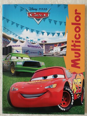 Walt Disney/PIXAR - Cars Malbuch mit 17 Ausmalbildern