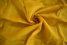FNC Indian Vintage Yellow Shaded Saree Pure Silk Sari With Solid Printed 5 Yard.