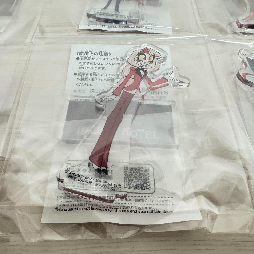 Hazbin Hotel Welcome Stand-Acrylic Plate Vol.1 Set of 6 Japan